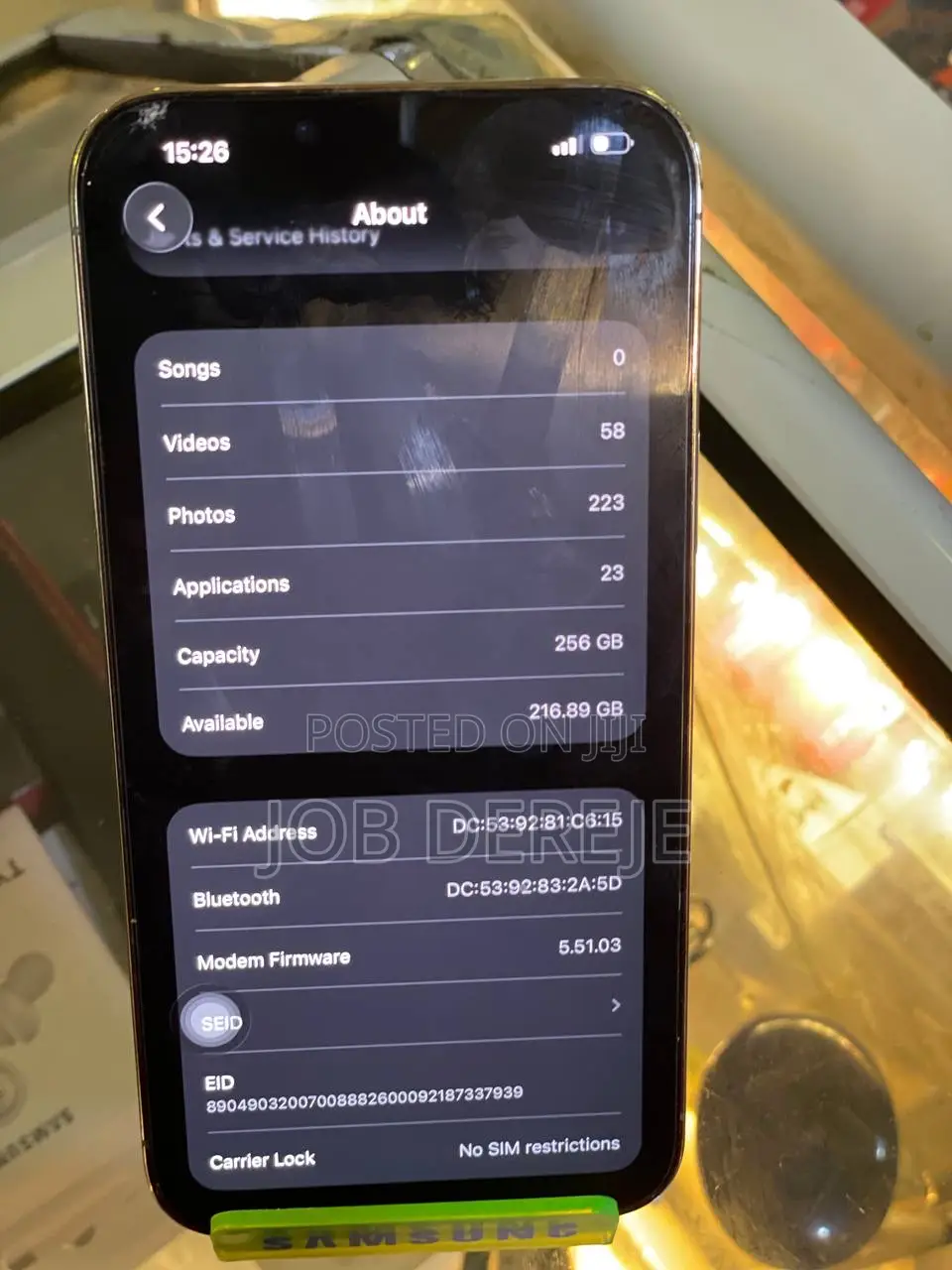 New Apple iPhone 13 Pro Max 256 GB Blue