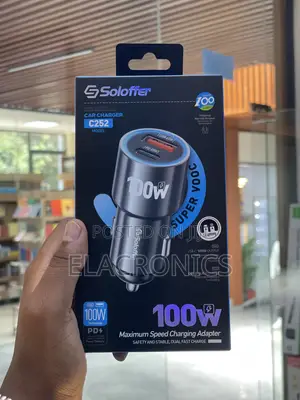 Car Modulator (Fast Charger) Soloffer 100w Dual Port