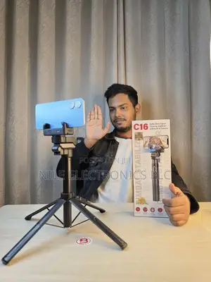 C16 Ai Face Tracking Gimbal Stabilizer Tripod (4.5 Ft)-100%