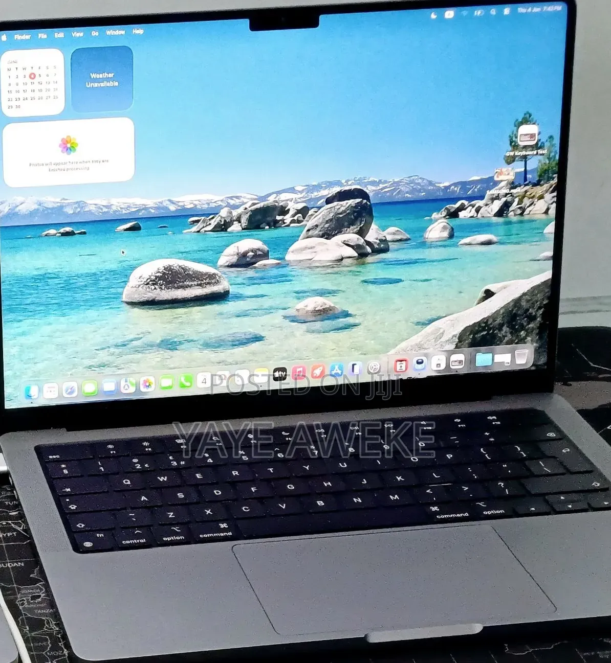 New Laptop Apple MacBook Pro 2021 M1 16GB Apple M1 Pro SSD 512GB