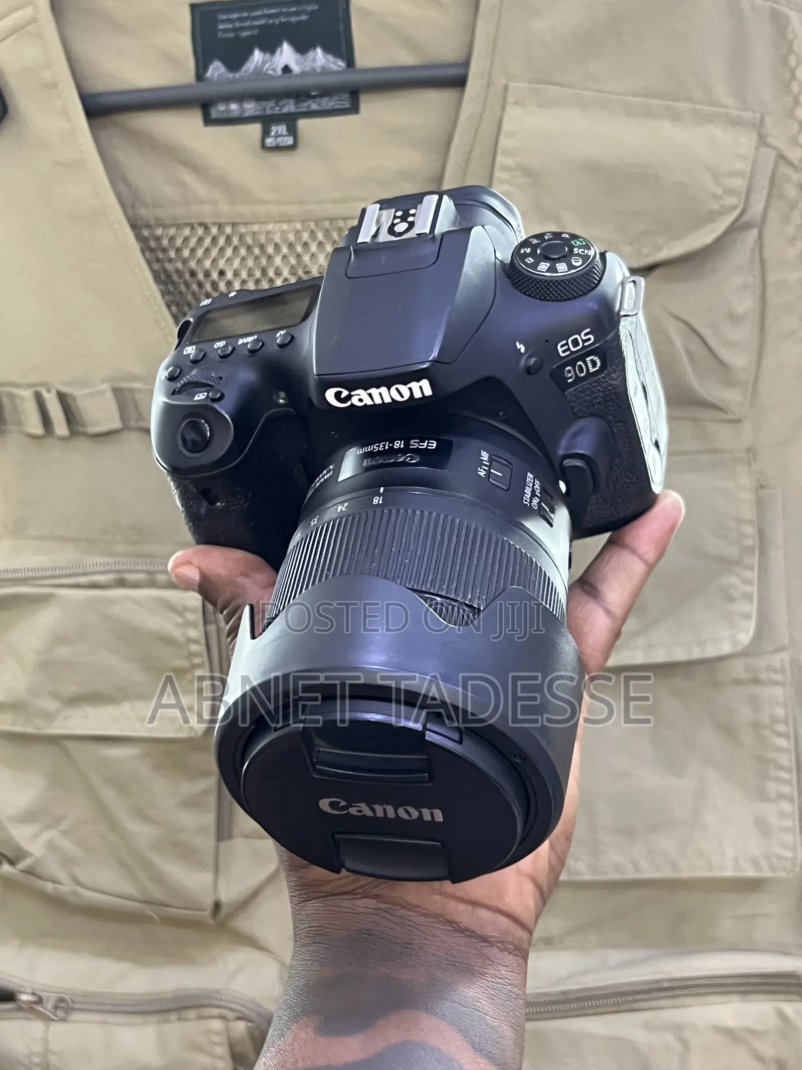 Canon 90d With 18-135 Lens