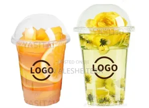 Juice Cup and Logo Sample