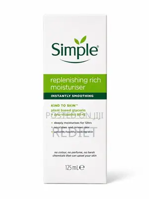 Simple Replenishing Rich Moisturiser – 125ml