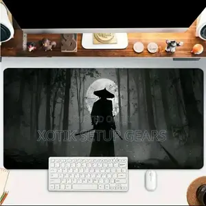 60 X 30 X 0.2cm Moonlit Ronin Themed Mouse Pad - Desk Mat