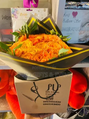 Orange Flower Bouquet