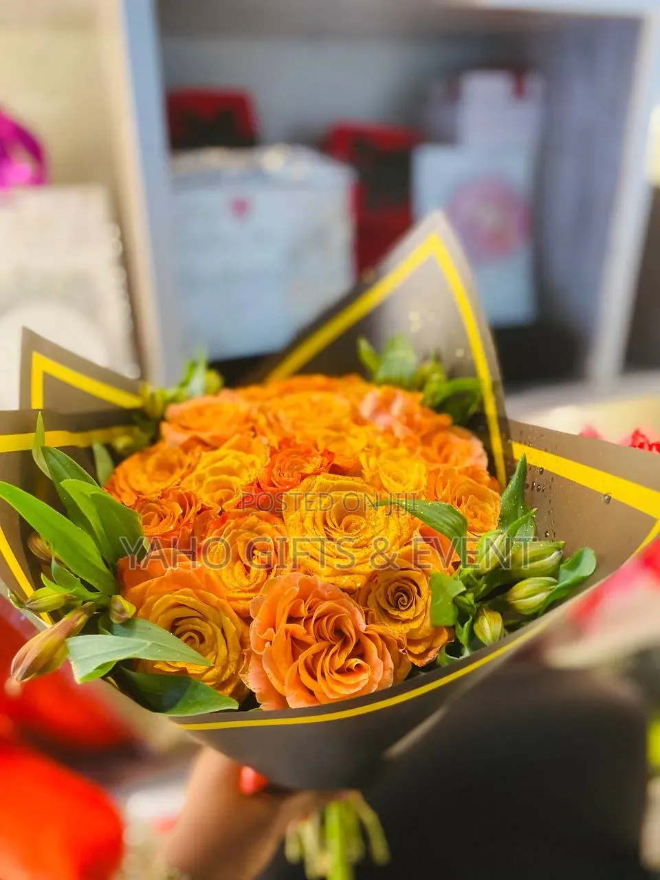 Orange Flower Bouquet