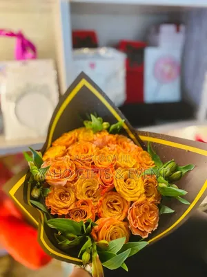 Orange Flower Bouquet