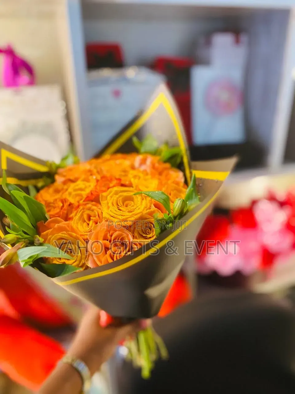 Orange Flower Bouquet