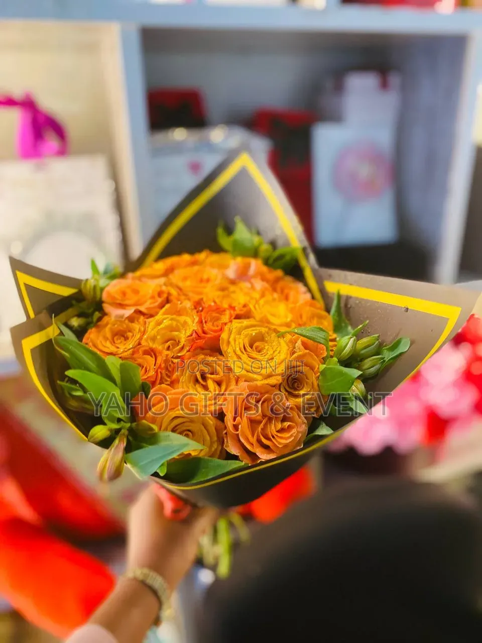 Orange Flower Bouquet