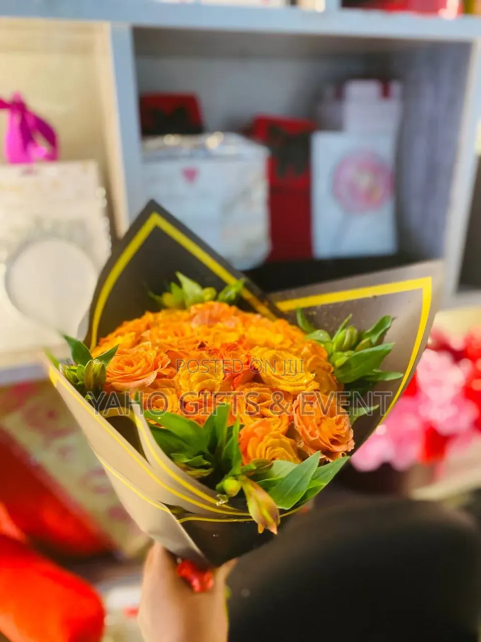 Orange Flower Bouquet