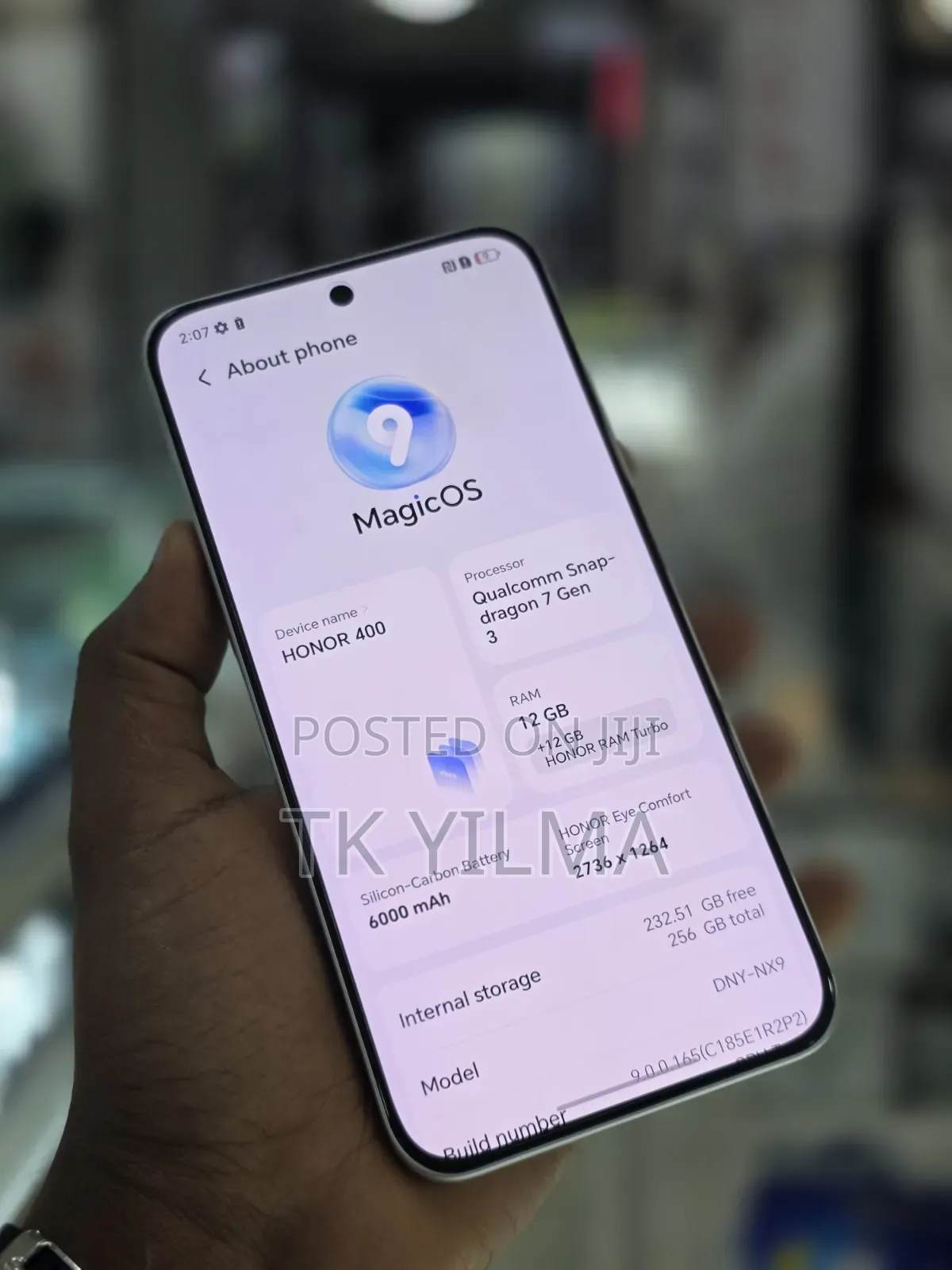 New Honor 400 256 GB White