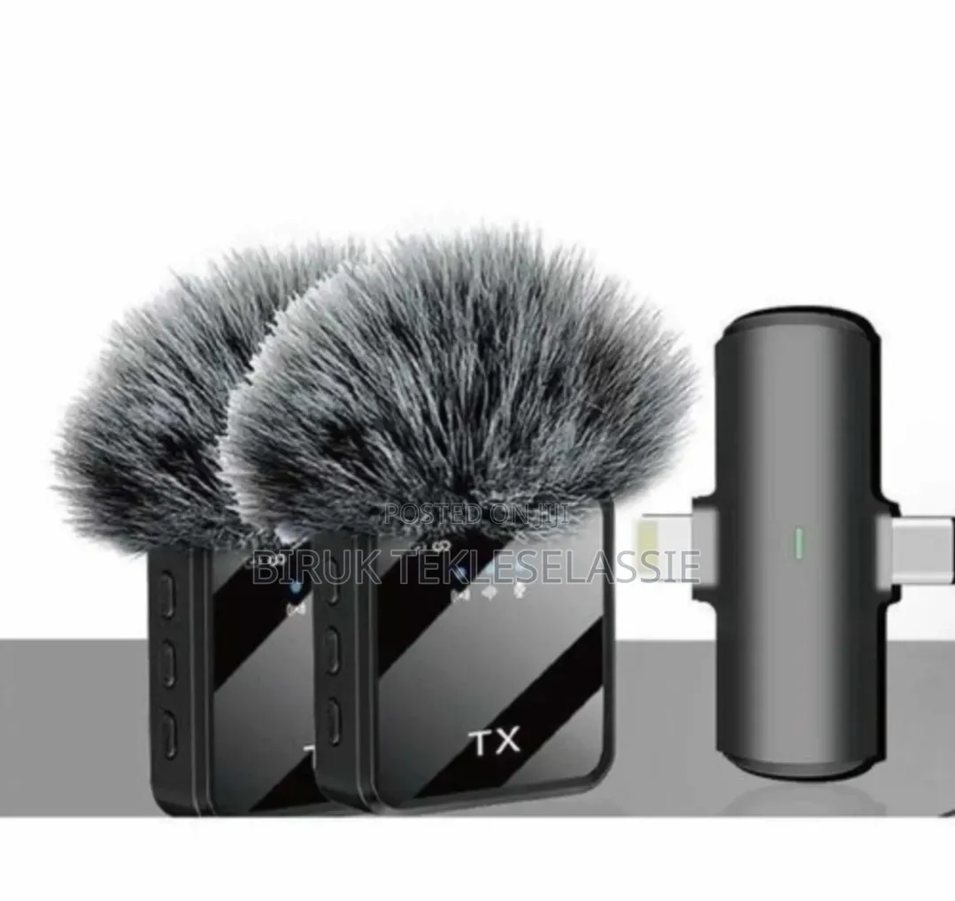F15-2 Dual Noise Cancelling Wireless Microphone for iPhone/Type C