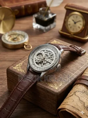 Tevise T836d Automatic Mechanical Watch Featuring a Skeleton Dial