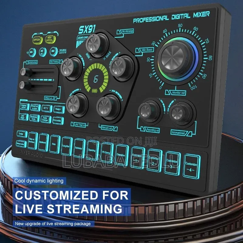 Sx91 Professional Sound Card Mixer