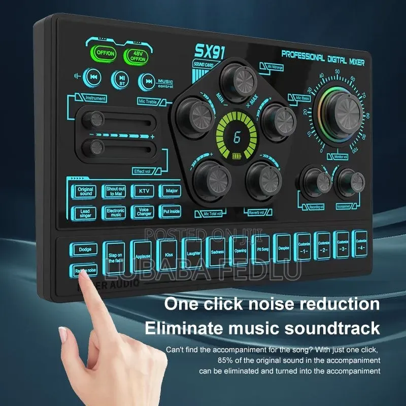 Sx91 Professional Sound Card Mixer