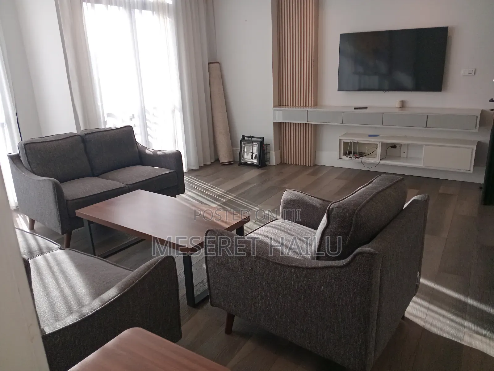 Furnished 1bdrm Apartment in Bole for rent