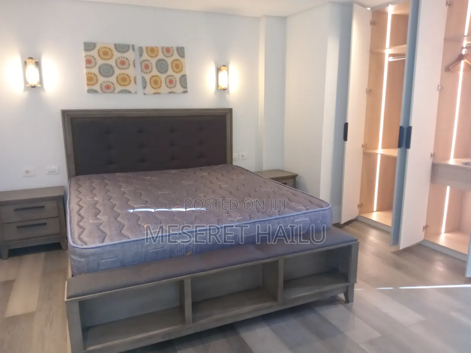Furnished 1bdrm Apartment in Bole for rent