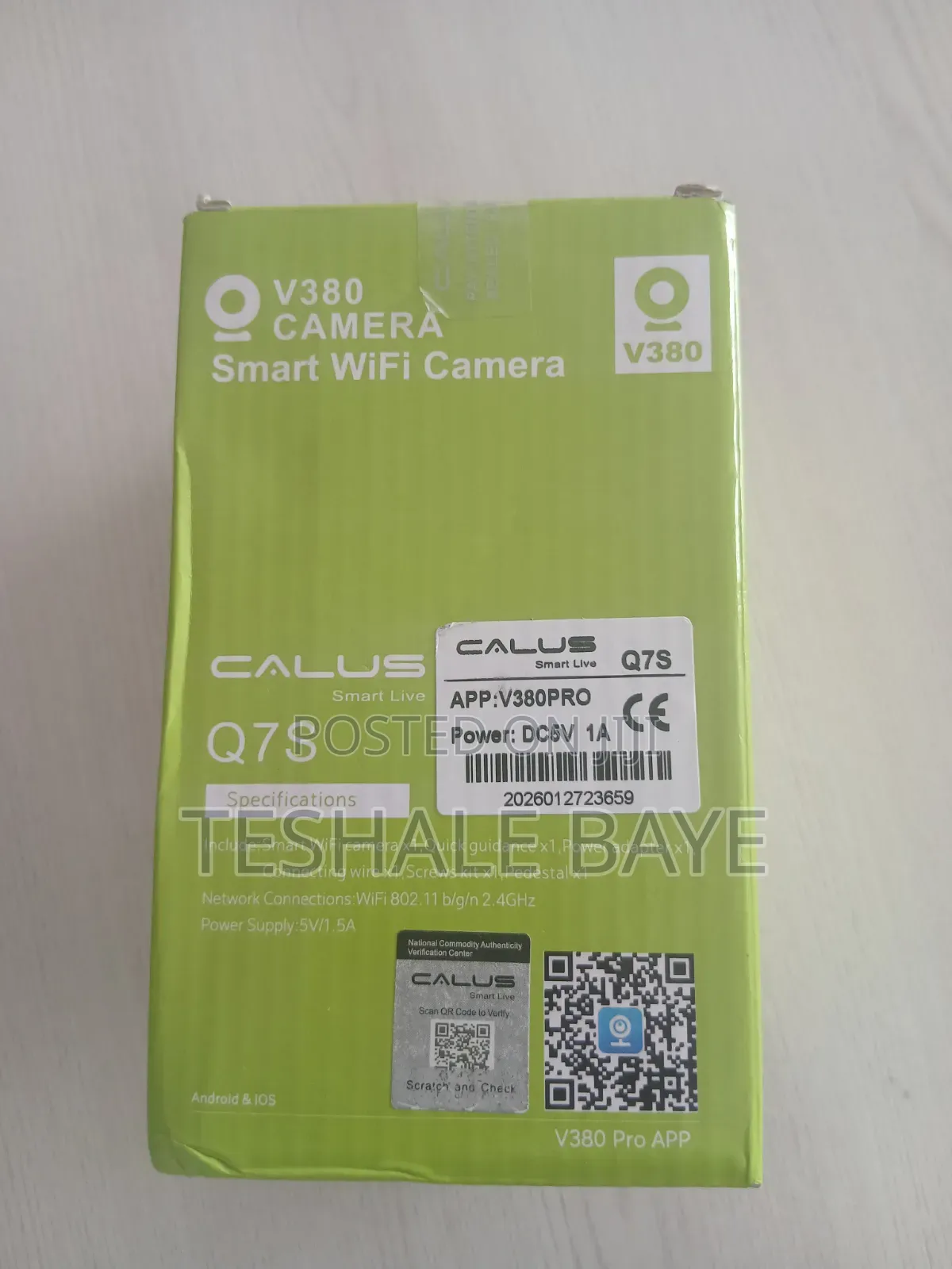 Calus Smart Wifi Camera