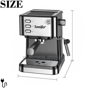 Brand New High Class Sonifer Espresso Coffee Maker የየስቲም ቡና ማፎሊየ