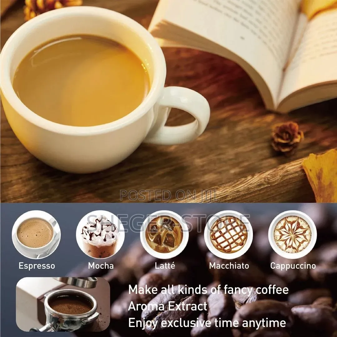 Brand New High Class Sonifer Espresso Coffee Maker የየስቲም ቡና ማፎሊየ