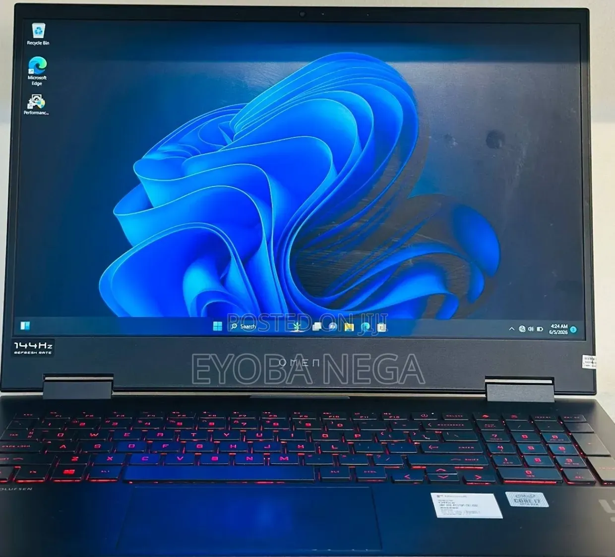 New Laptop HP Omen 16 16GB Intel Core i7 SSD 1T