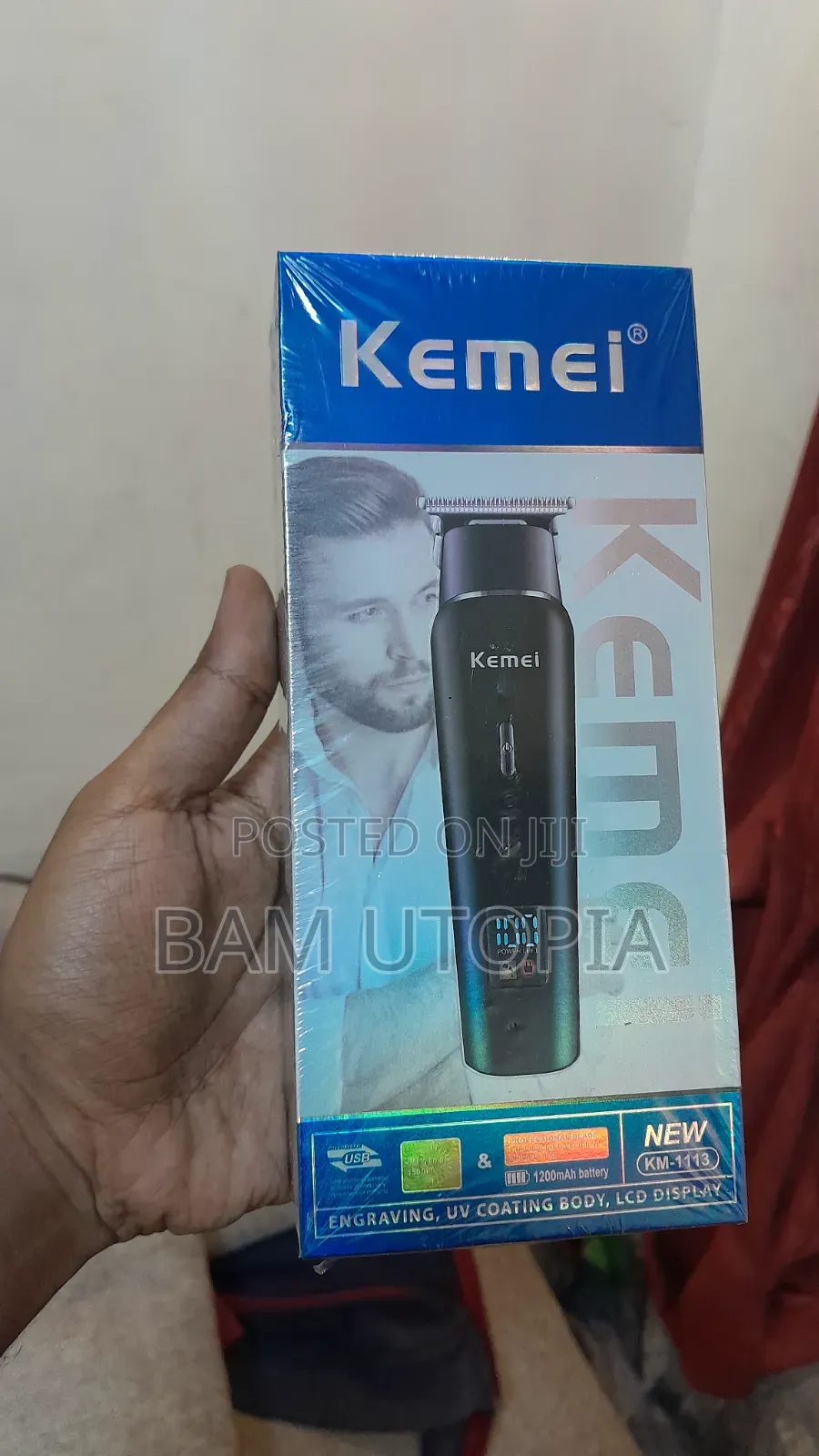 Kemei የፀጉር ማስተካከያ