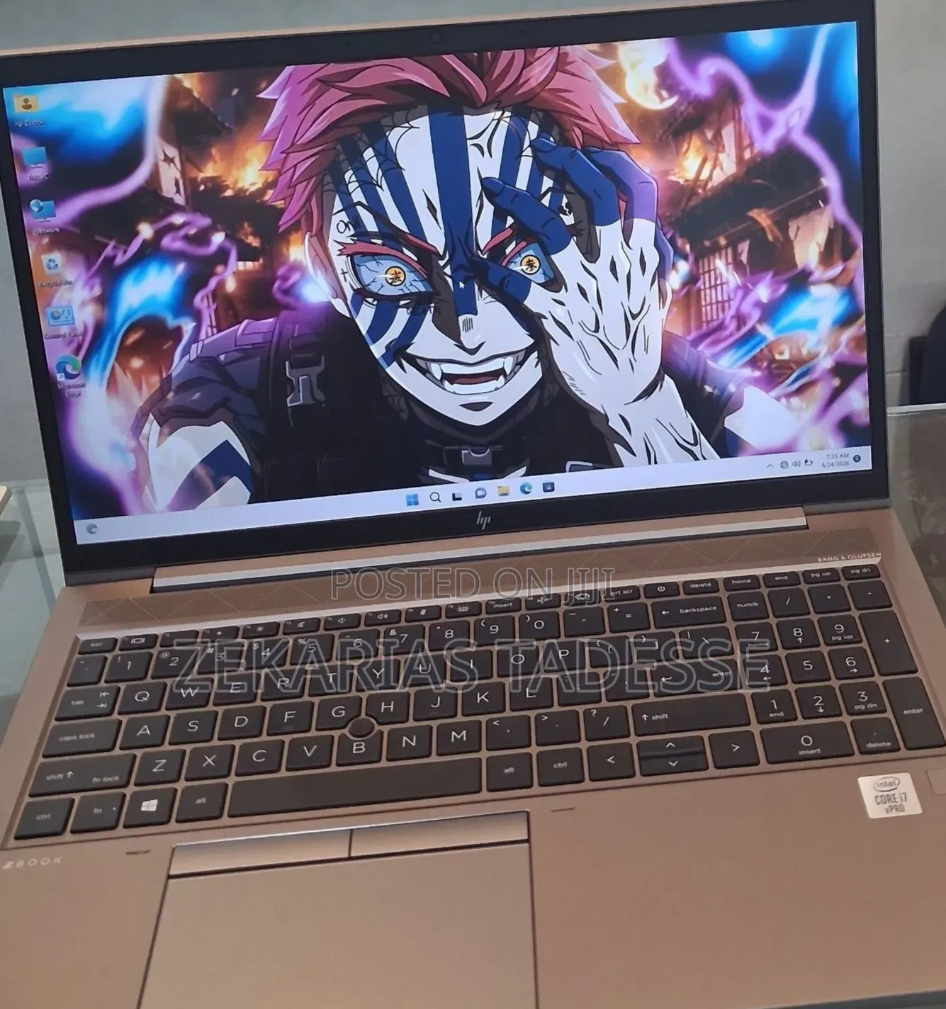 New Laptop HP ZBook 15 32GB Intel Core i7 SSD 512GB