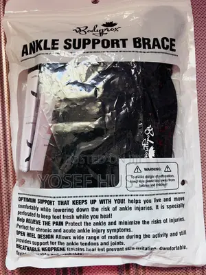 New Bodyprox Ankle Support Brace – Adjustable Ankle Stabilizer