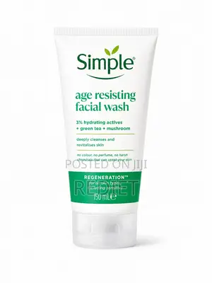 Simple Age Resisting Facial Wash – 150ml