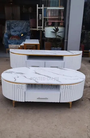 Table and Tv Stand