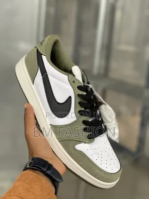 Air Jordan 1 Low: Tonal Olive