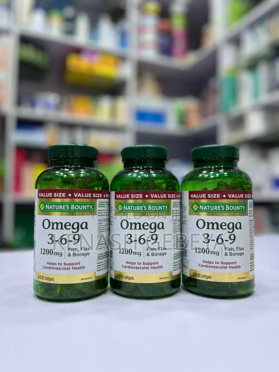 Nature's Bounty Omega 3-6-9 Supplement