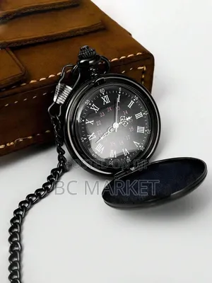 Pocket Watch With Chain