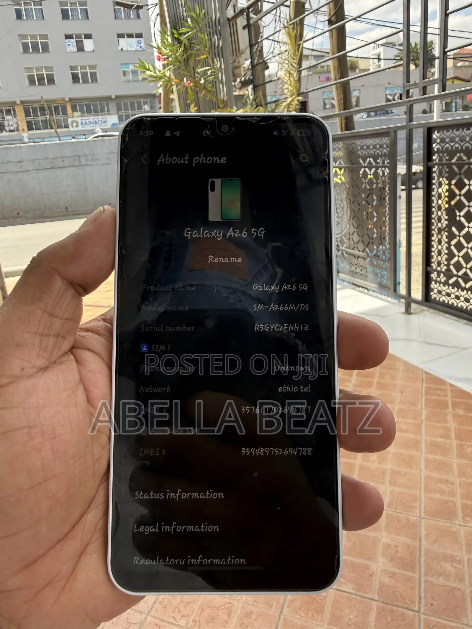 Samsung Galaxy A26 256 GB White