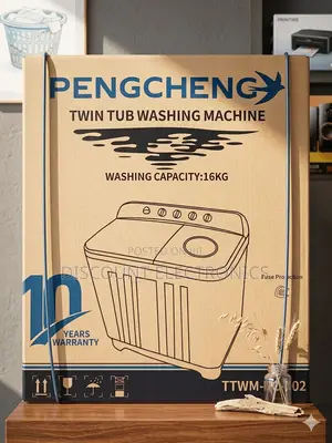 Pengcheng 16kg Twin Tub Washing Machine 10 Years Warranty