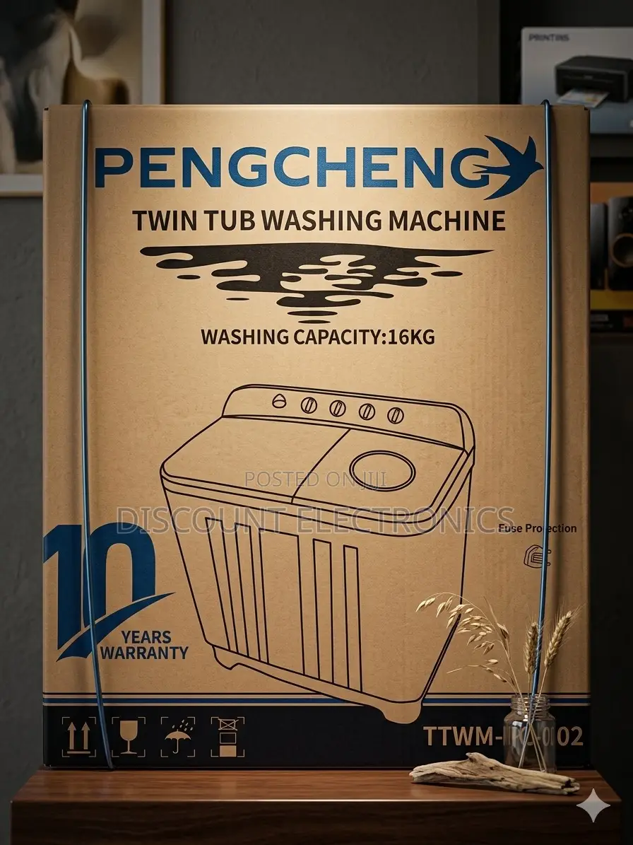 Pengcheng 16kg Twin Tub Washing Machine 10 Years Warranty