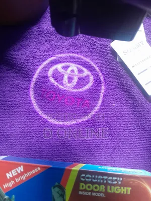 Car Door Toyota Logo Light