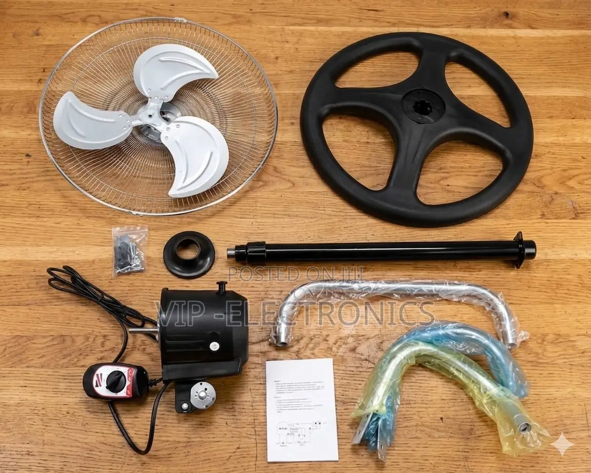 Standing Fan 3-in-1 Adjustable Industrial Pedestal and Floor Fan
