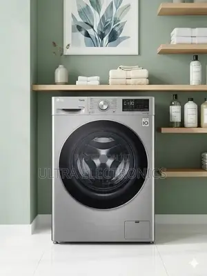 Lg Thinq Front-Load Washer-Dryer Features a 10.5kg Washing Capacity
