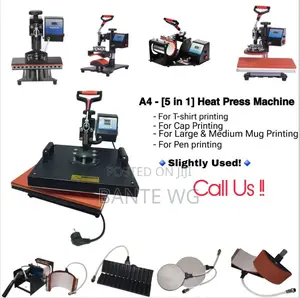 5 in 1 Heat Press Machine