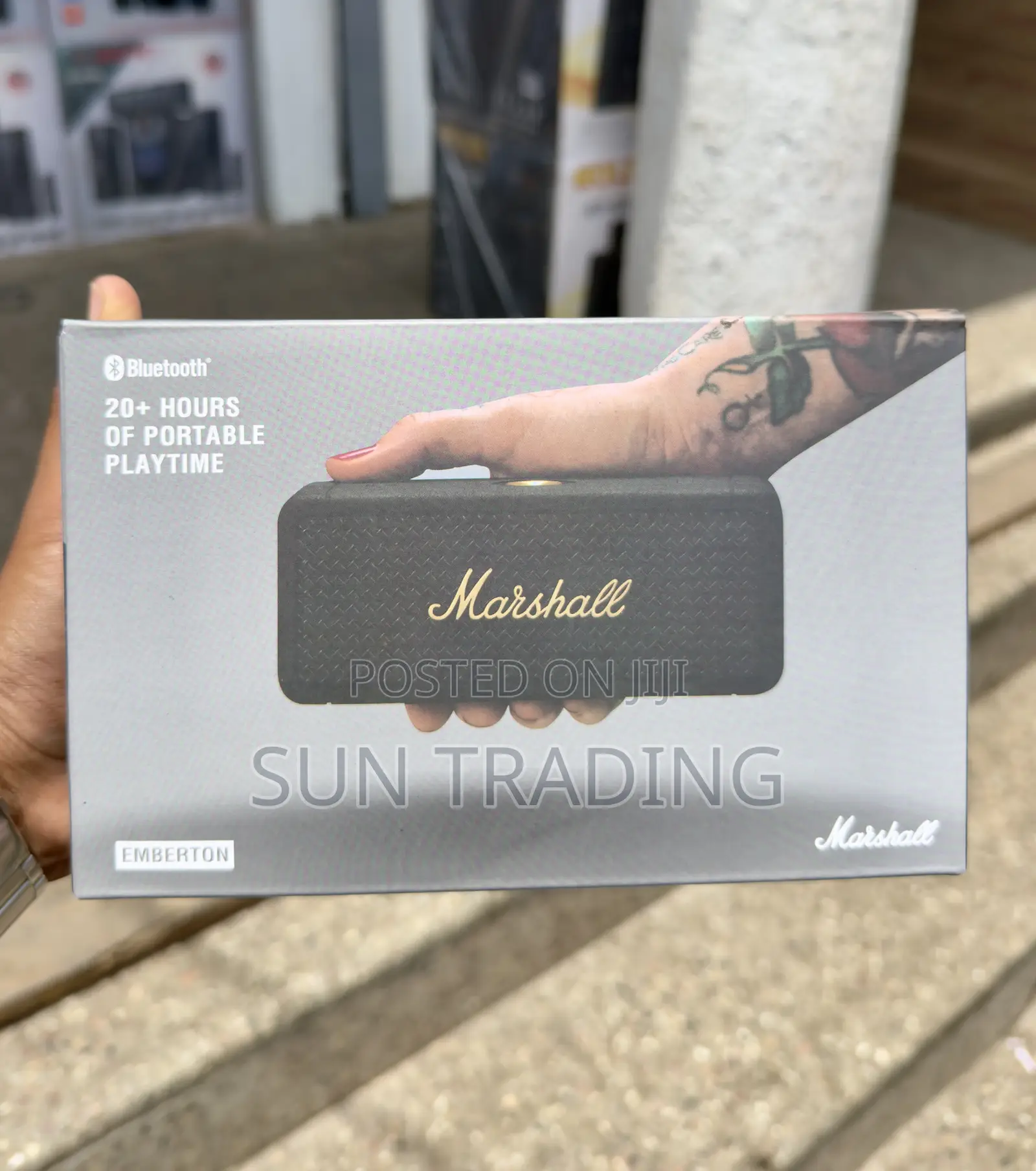 Marshall Emberton 360 Portable Bluetooth Speaker