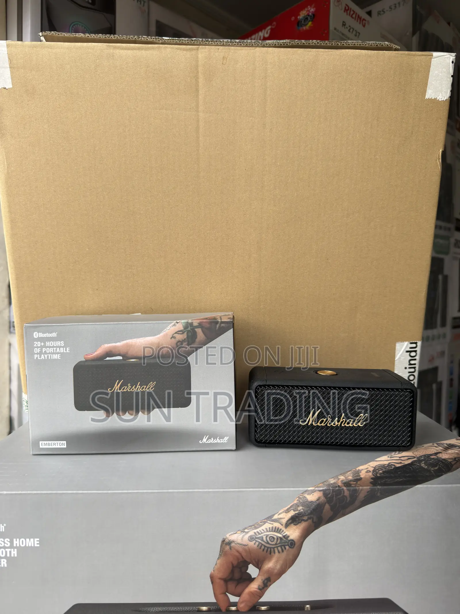Marshall Emberton 360 Portable Bluetooth Speaker