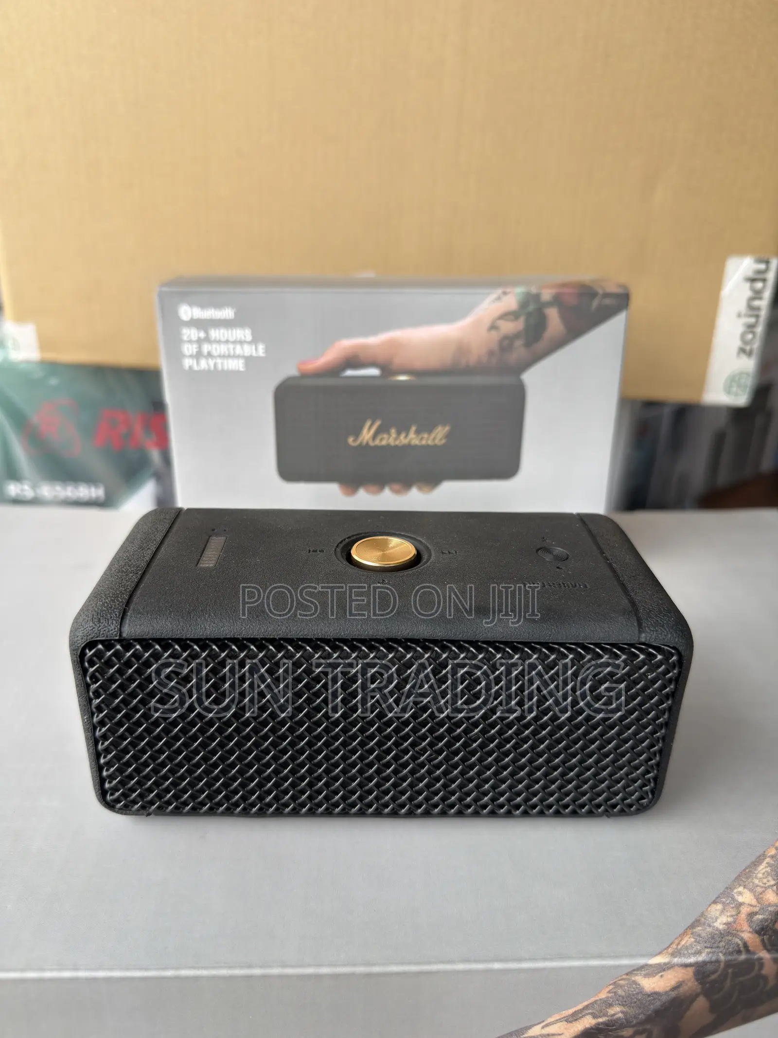 Marshall Emberton 360 Portable Bluetooth Speaker