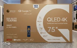 Bravia 75 Inch Tv Qled Uhd Google Smart Tv (75xr90) – 2026 Model