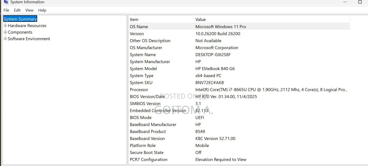New Laptop HP EliteBook 840 16GB Intel Core i7 SSD 512GB