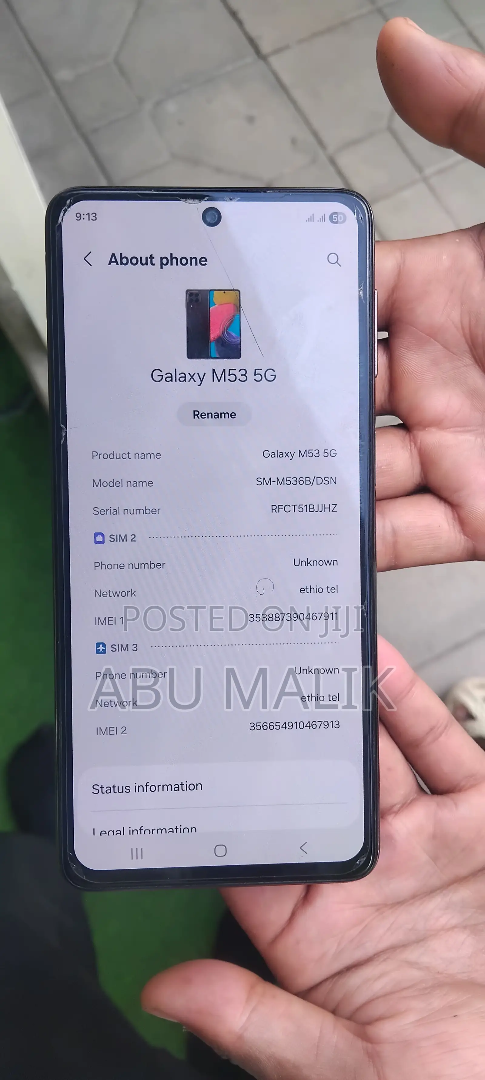 Samsung Galaxy M53 128 GB Bronze