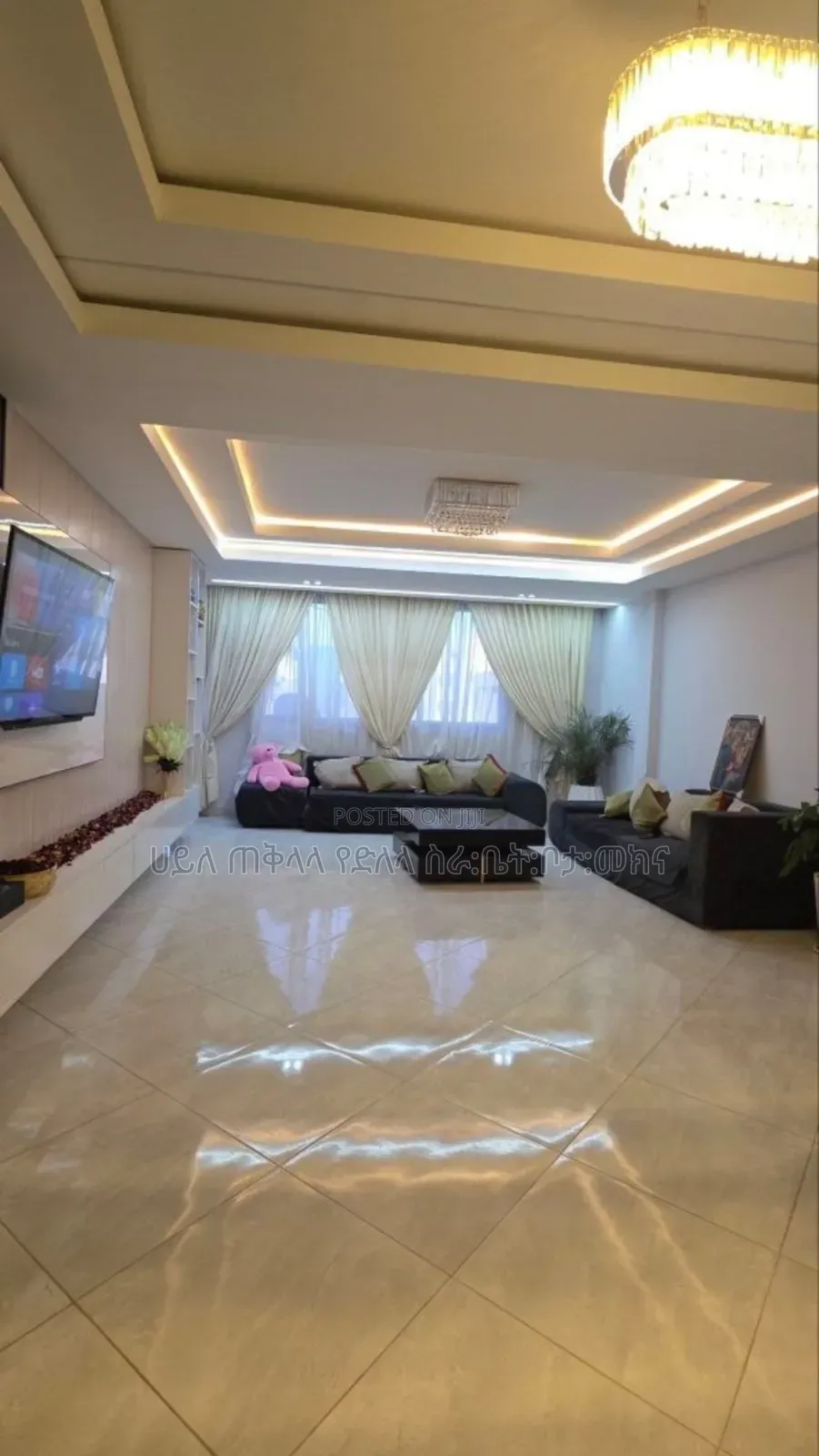 Furnished 3bdrm Apartment in Ayat Area, Yeka for sale