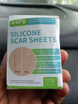 Silicone Scar Sheets (Bupy) – የቁስል ጠባሳ ማሳነሻ