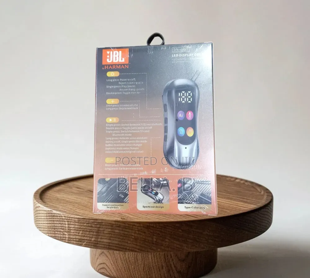 JBL S33 Wireless Earphone – Comfortable Fit.
