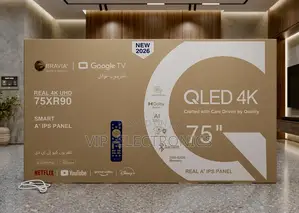 Bravia 75 Inch Tv Qled Smart Google Tv (2026 Model)